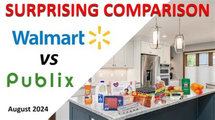 Is Walmart cheaper than Publix?