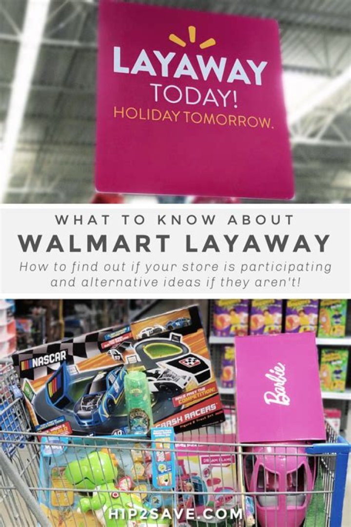 Is Walmart having layaway 2021?