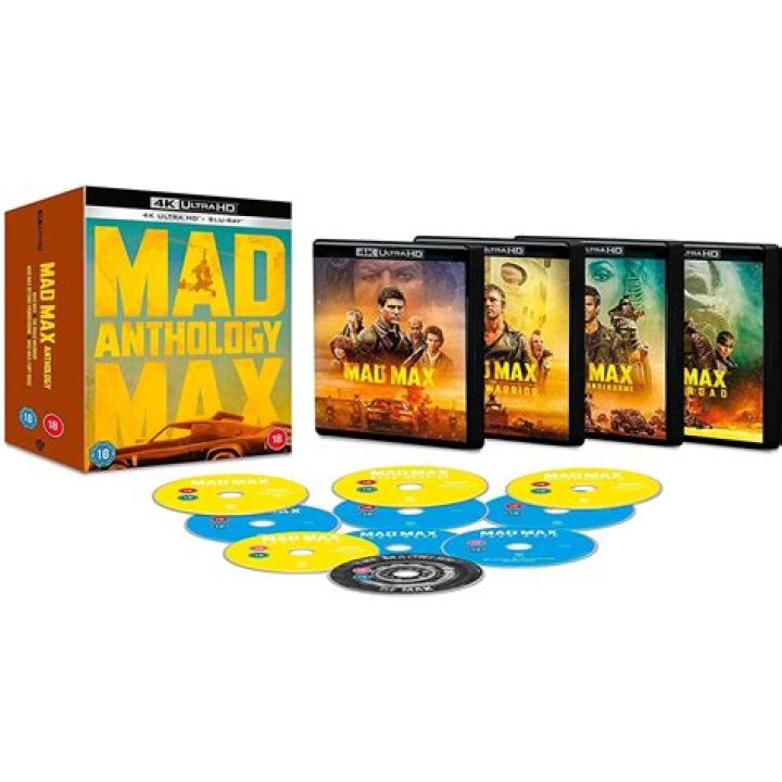 Mad Max Anthology: the Steelbook 4K Blu-ray box set is now available