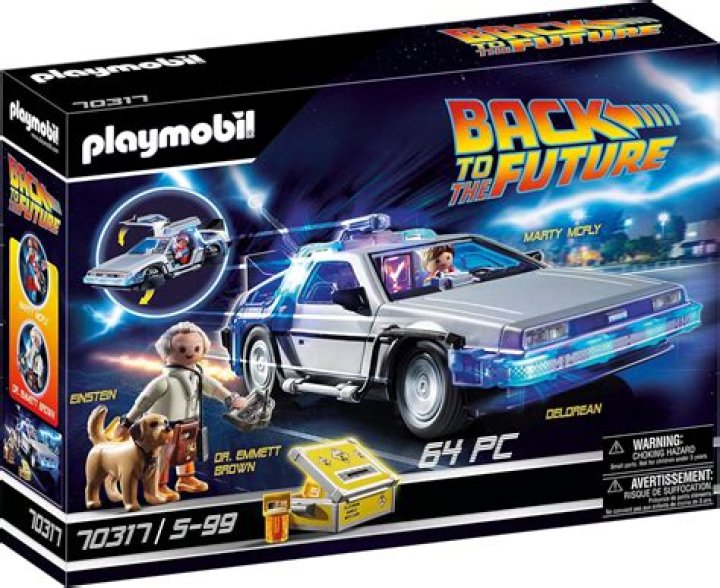 Playmobil Back To The Future Delorean: relive the adventures of Marty McFly