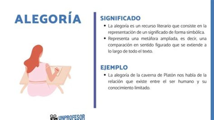 ¿Qué es la alegoría y ejemplos?
