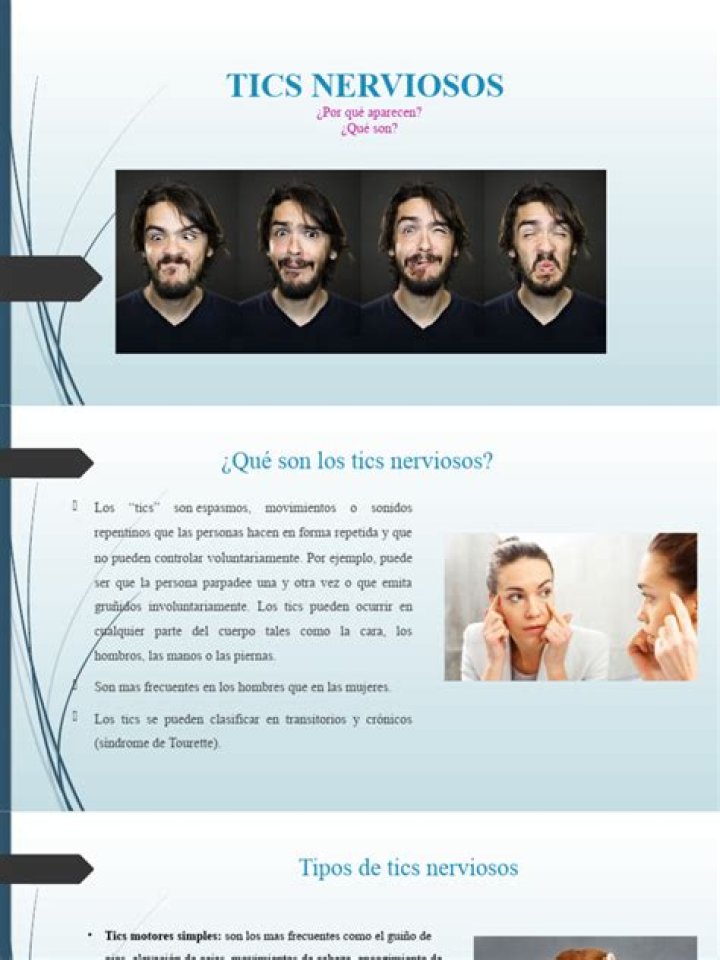 ¿Qué tipo de médico trata los tics nerviosos?