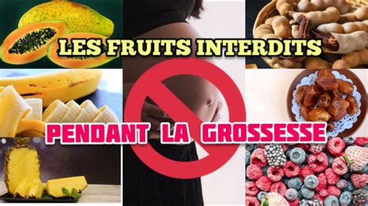 Quel fruit ne pas manger pendant la grossesse ?