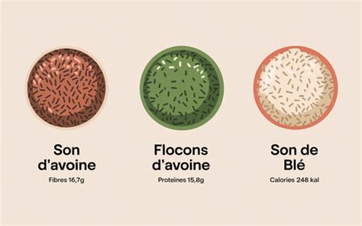 Quelle différence entre son d’avoine et flocons d’avoine ?