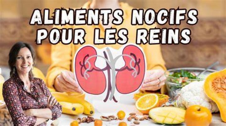 Quels sont les aliments mauvais pour les reins ?