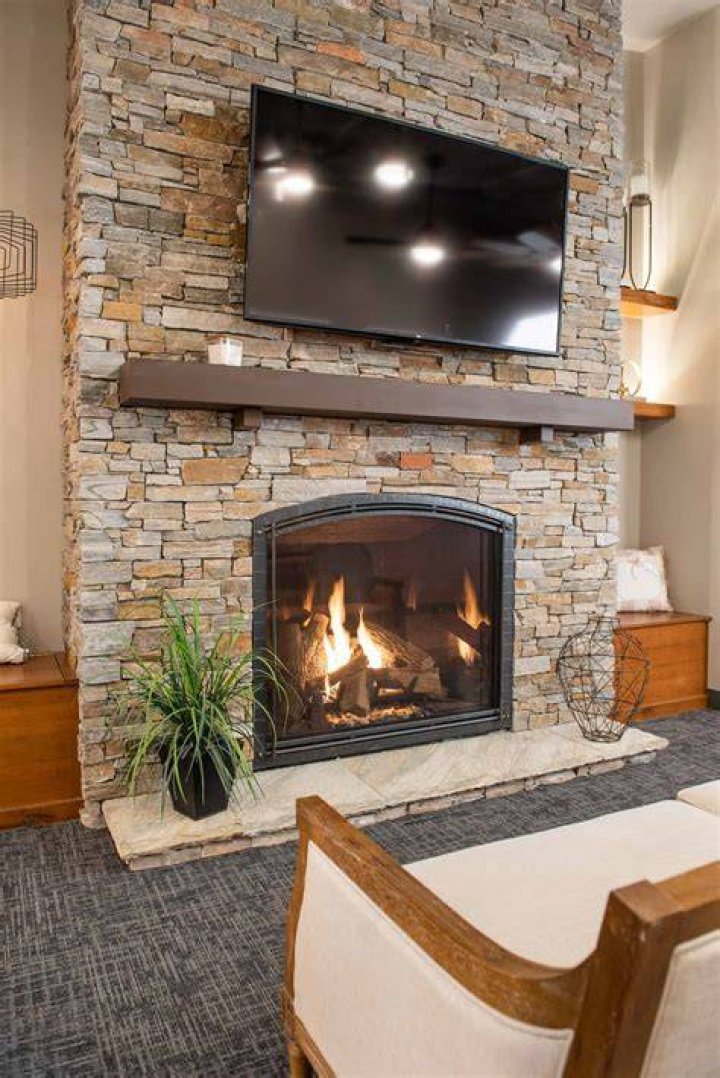 Should a window be open when using a fireplace?