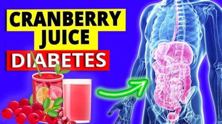 Should diabetics drink cranberry juice?