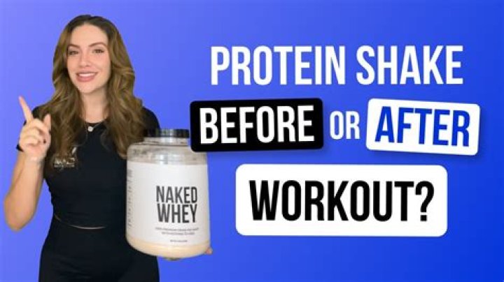 Should I drink the premier protein shake after workout?