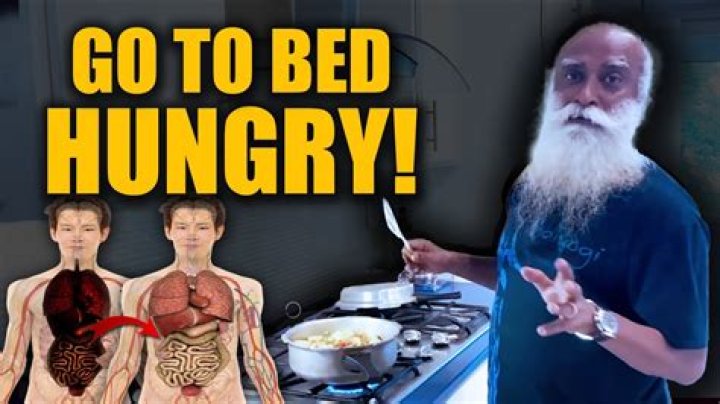 Should I go to bed hungry?