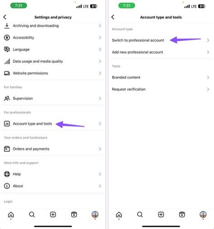 Should I switch to professional account on Instagram?