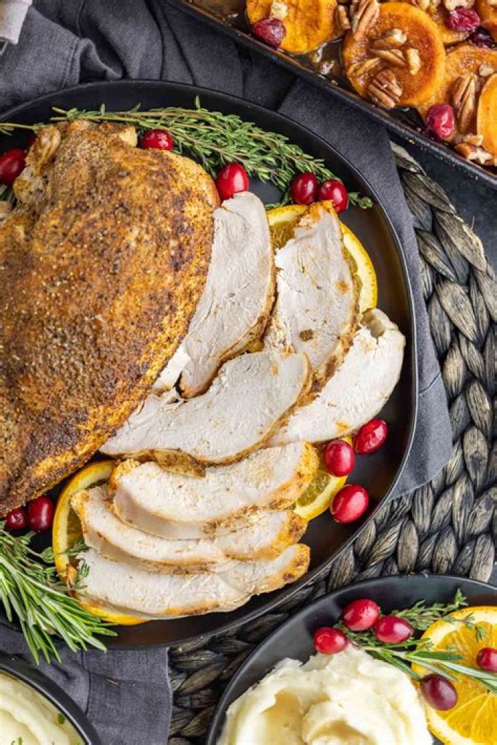 Should you cook turkey breast up or down?