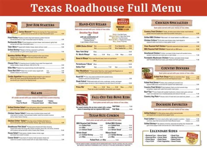 texas roadhouse abq menu Archives | PopularAsk.net