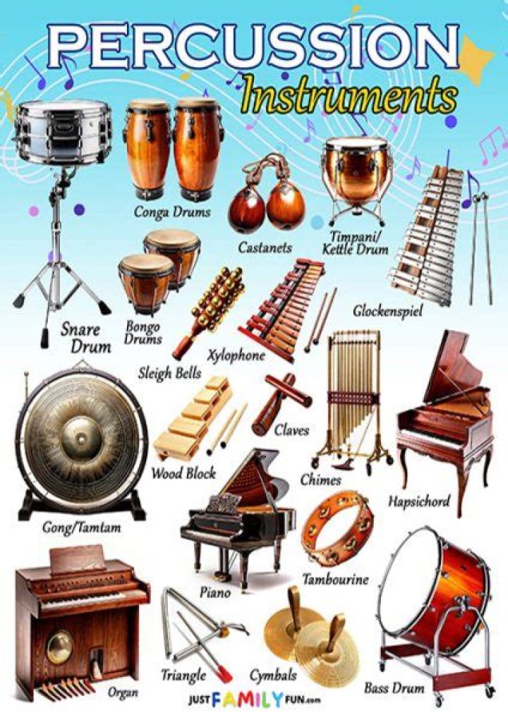 What are 3 pitched percussion instruments?