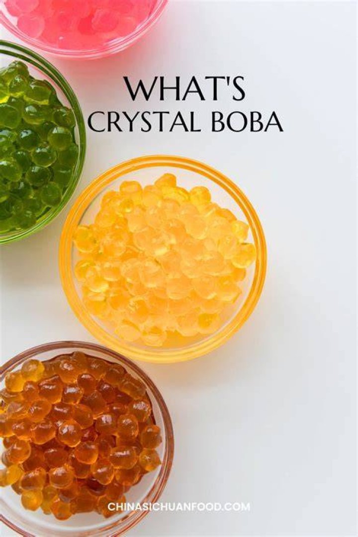 What are crystal bubbles?