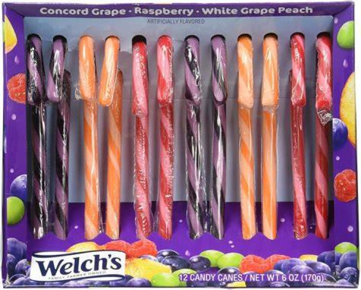 What are fruity candy canes?