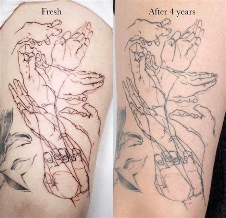 What are linework tattoos?