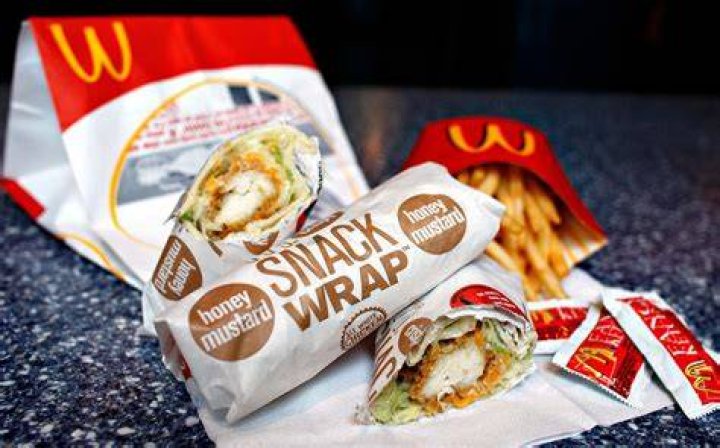 What are Mcdonalds wraps?