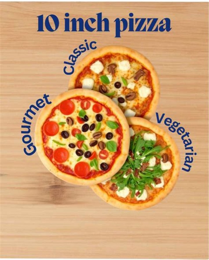 What are pizza sizes in inches?