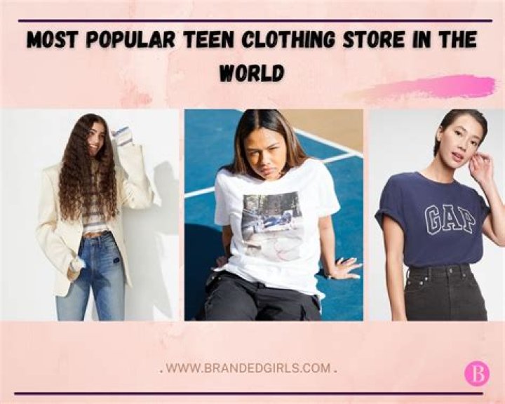 What are popular girls clothing stores?