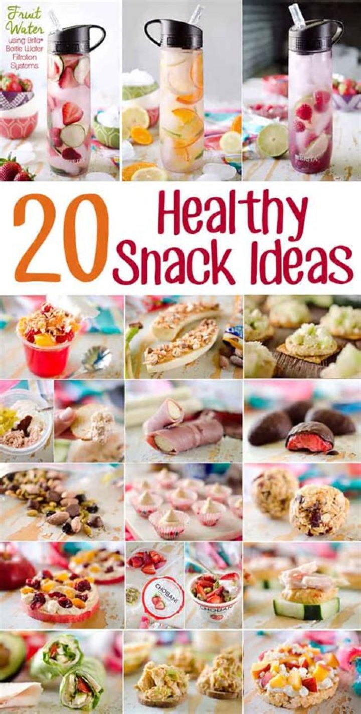 What are some healthy snack ideas?