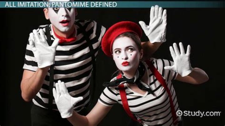 What are some of the key theatrical conventions we find in pantomimes?