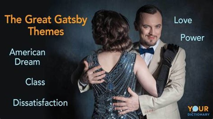 What are some themes and symbols in The Great Gatsby?