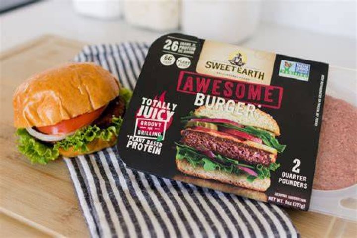 What are Sweet Earth burgers made of?