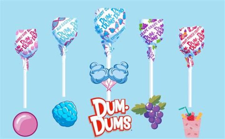 What are the 16 flavors of dum dums?
