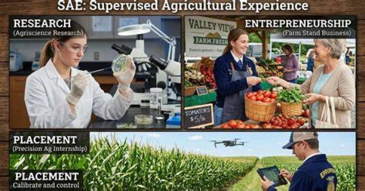 What are the 3 components of agricultural education?