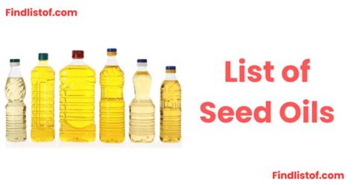 What are the 8 seed oils?
