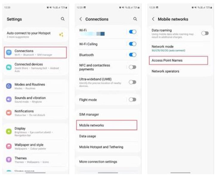 What are the APN settings for o2?
