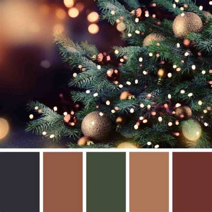 What are the colors for Christmas for 2021?