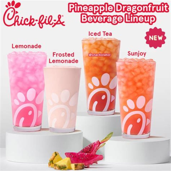 What are the drinks at Chick-Fil-A?