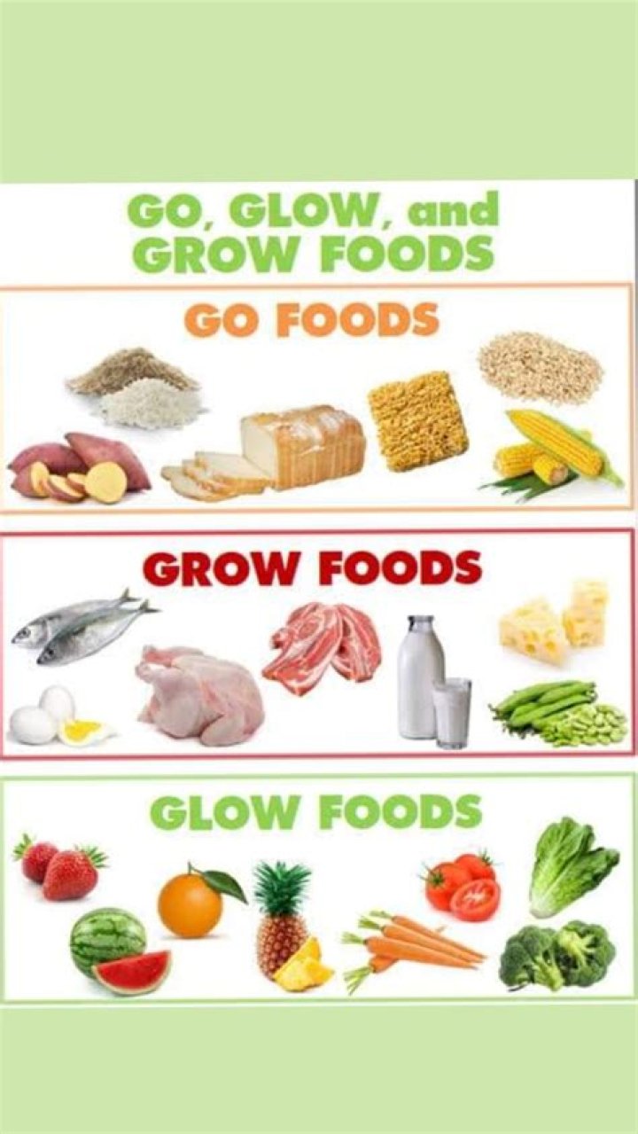 What are the examples of grow foods?