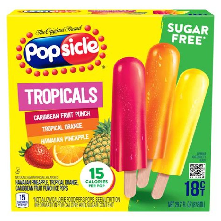 What are the healthiest sugar free popsicles?