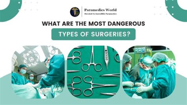 What are the most dangerous surgeries?