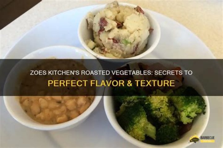 What are the roasted vegetables at Zoes Kitchen?