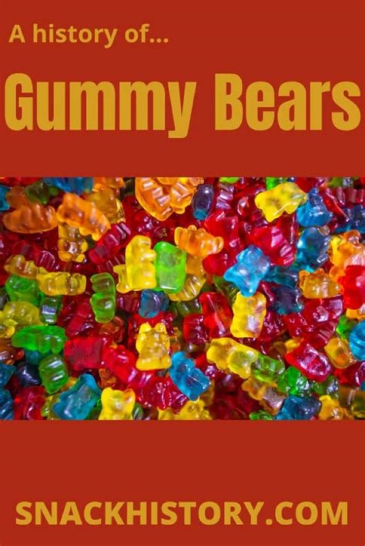 What are the side effects of gummy bears?