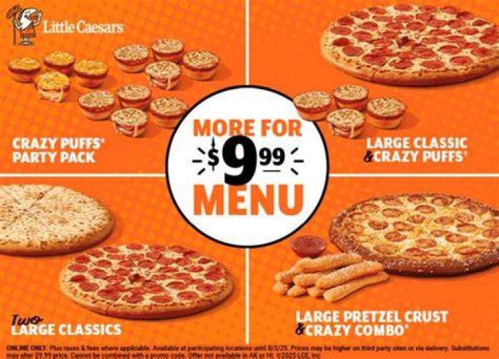 What are the specials at Little Caesars?