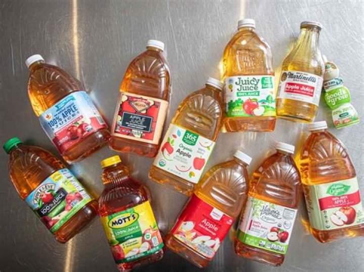What are the top 3 selling brands of apple juice?