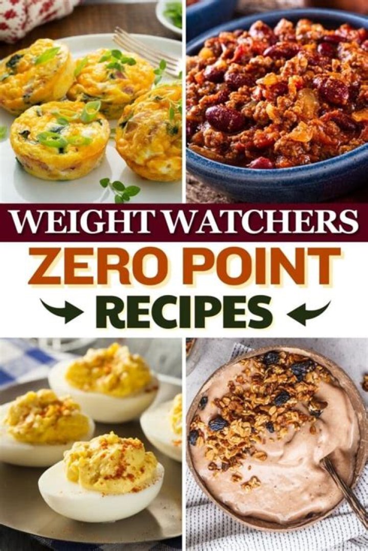 What are zero point foods for Weight Watchers?