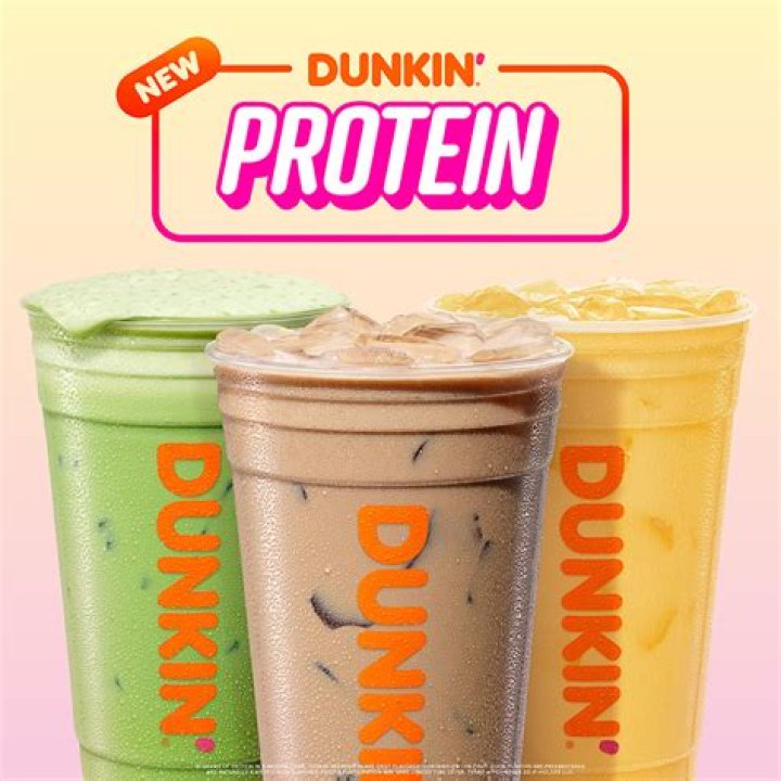 What brand almond milk does Dunkin Donuts use?