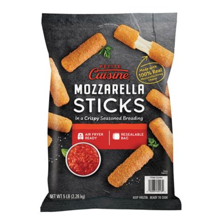 What brand of mozzarella sticks does Costco sell?