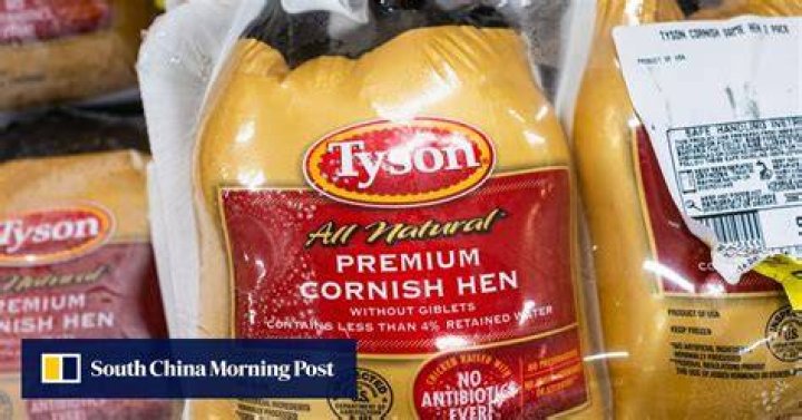 What brands of chicken are processed in China?