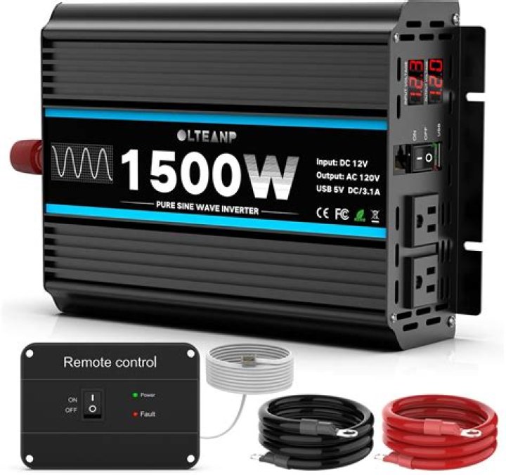 What can a 1500 watt inverter run?