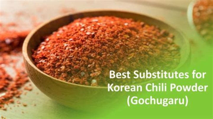 What can I substitute for Korean chili powder?