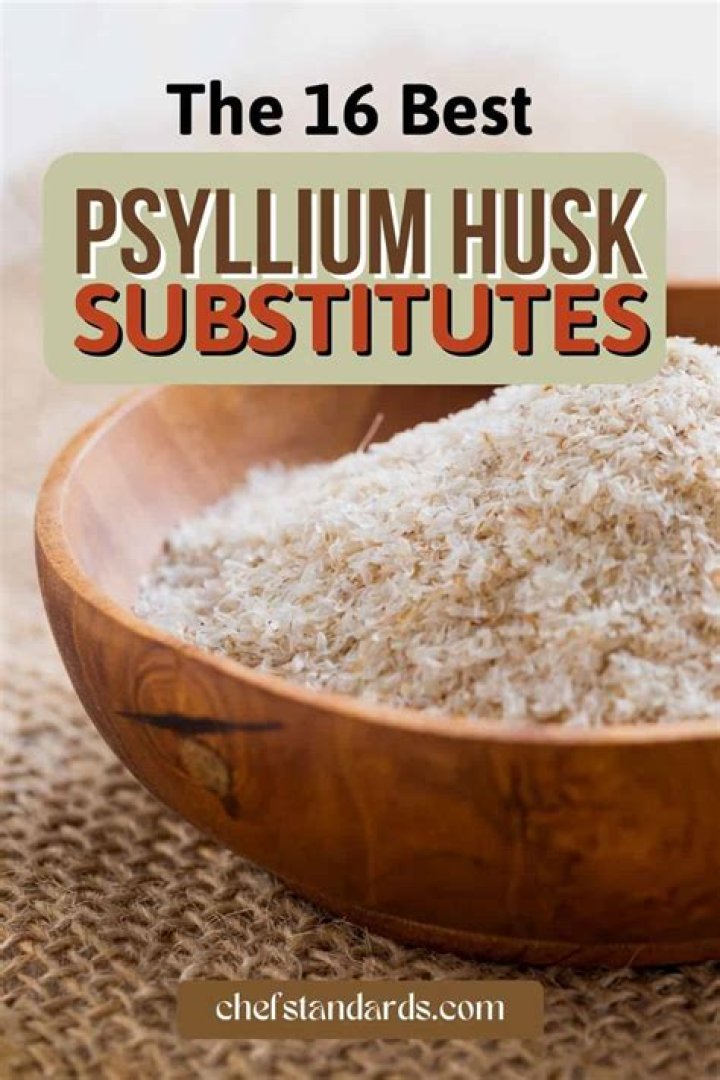 What can I substitute for psyllium husk?