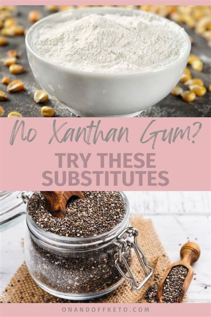What can I substitute for xanthan gum in baking?