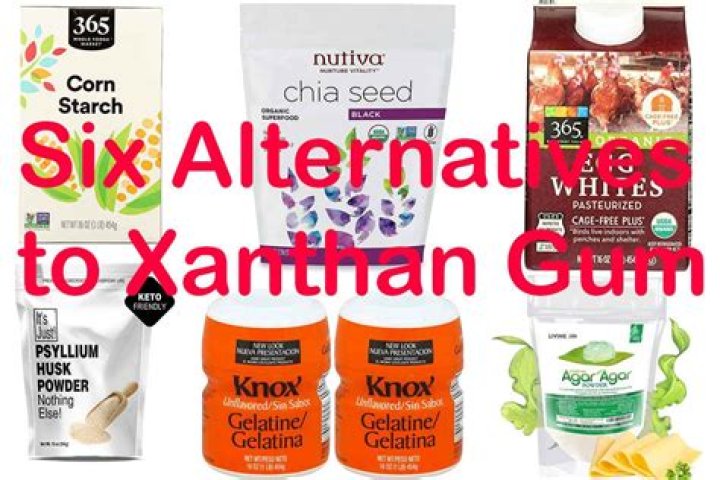 What can I use instead of xanthan gum?