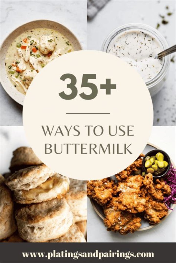 What can you do with expired buttermilk?